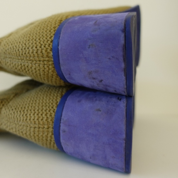 Eckhaus Latta x Camper Knit Ankle Boots Size 38 - Picture 9 of 10